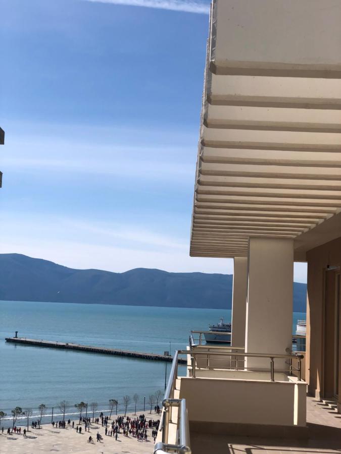 Rooftop Apartments Lungomare Vlore Ngoại thất bức ảnh