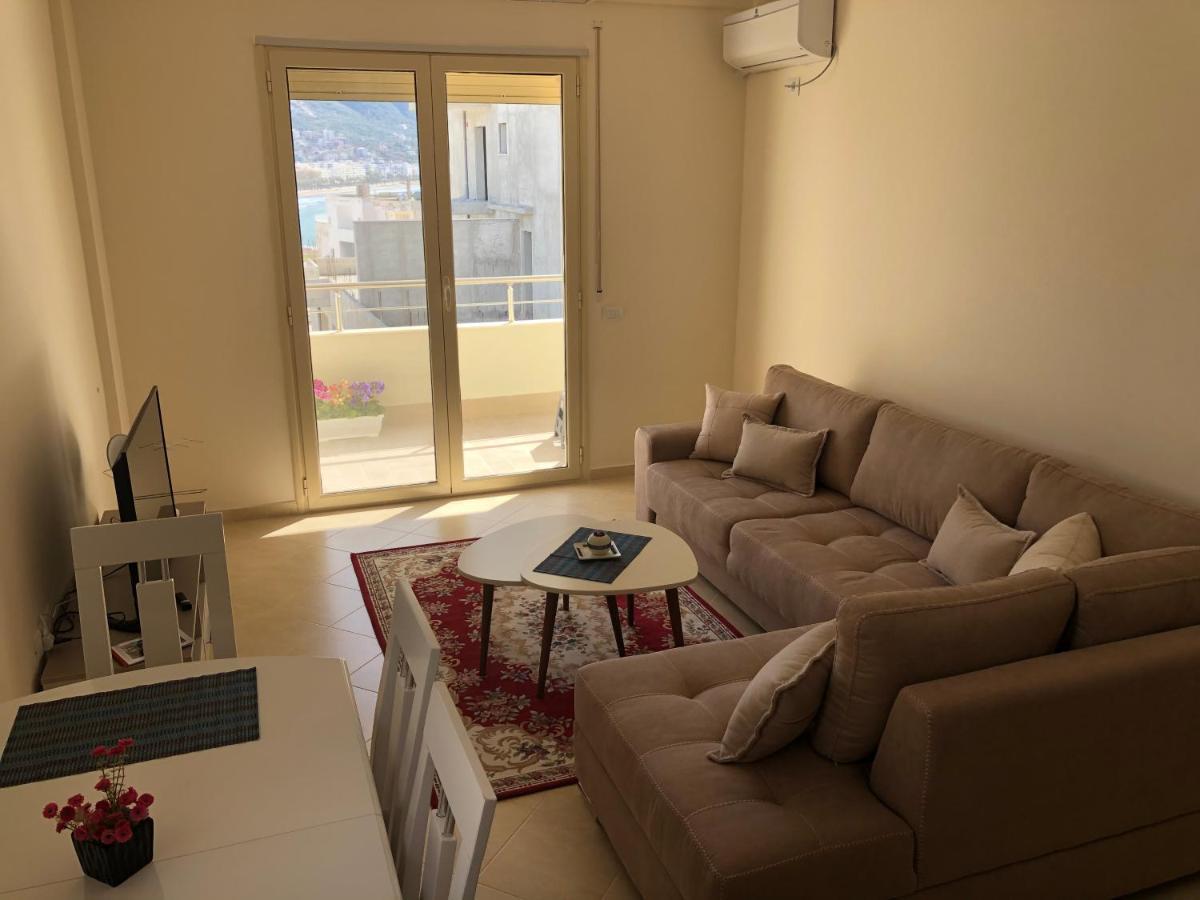 Rooftop Apartments Lungomare Vlore Ngoại thất bức ảnh