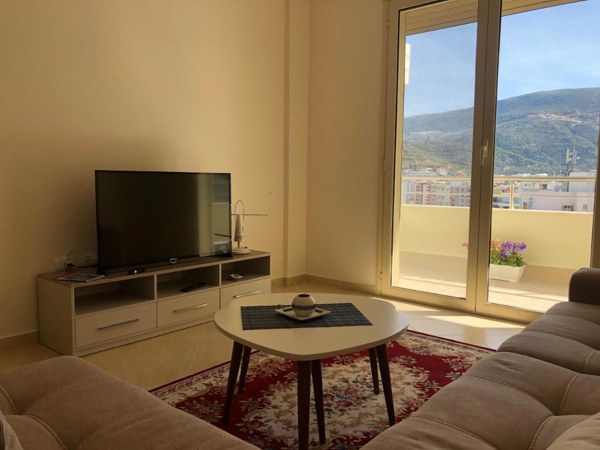 Rooftop Apartments Lungomare Vlore Ngoại thất bức ảnh